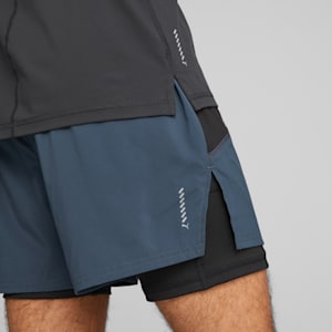 Run 2-in-1 5" Running Shorts Men, Dark Night-PUMA Black